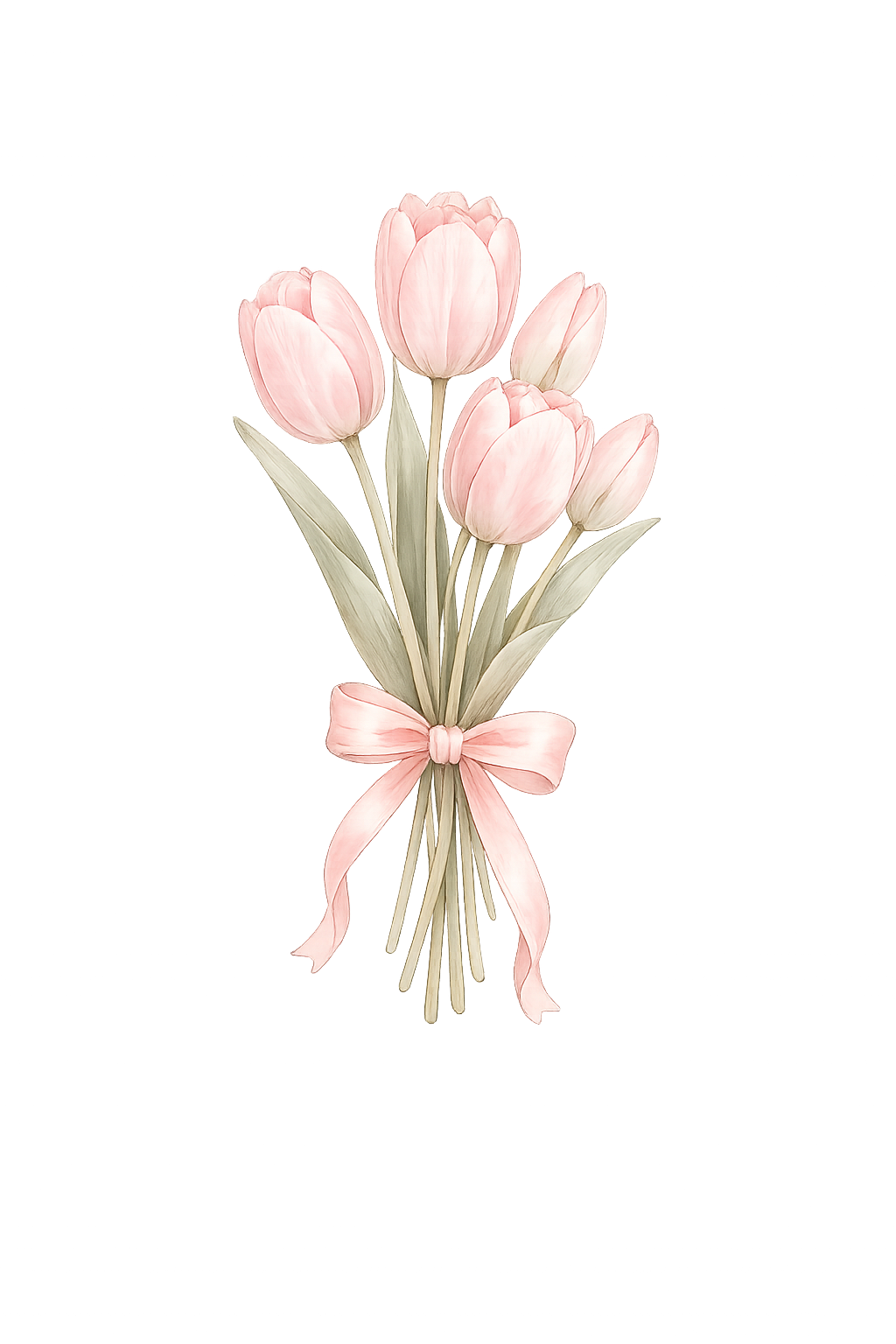 花（チューリップ花束)