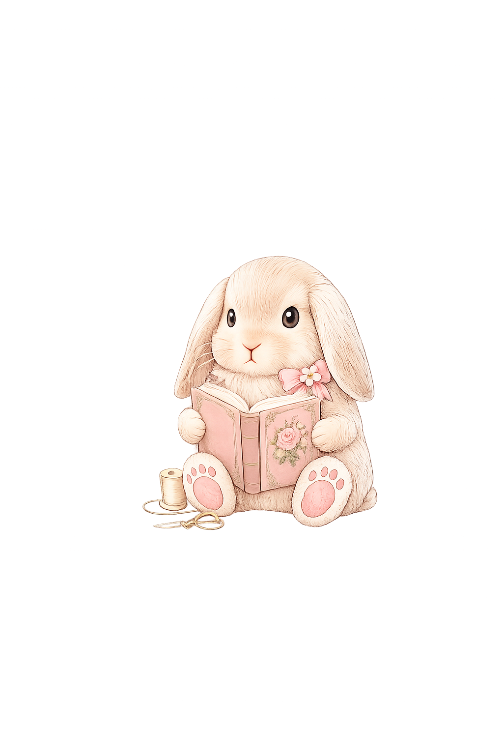 本を読むここあ